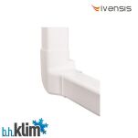IVENSIS IPVRC80 - Kolano prawe pionowe do koryt instalacyjnych - 2