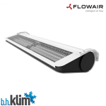 Flowair Slim E-200 Biała Kurtyna powietrzna 200 cm. z nagrzewnicą - 1 fazowa + wsporniki - 2