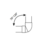 IVENSIS IPAEC60 - Narożnik zewnętrzny regulowany - 3