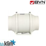 BVN BMFX 100 mm Wentylator kanałowy 2 biegi 198 m3/h  - 3