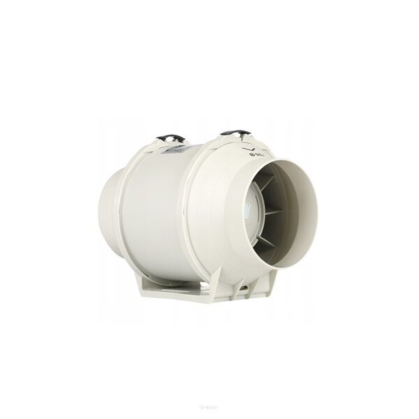 BVN BMFX 100 mm Wentylator kanałowy 2 biegi 198 m3/h 