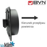 Wentylator ścienny osiowy wywiewny B6PAM 500 BVN 7200 m³/h - 2