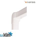 IVENSIS IPVLC60 - Kolano lewe pionowe do koryt instalacyjnych - 2