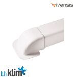 IVENSIS IPWE110 - Maskownica ścienna do koryt instalacyjnych - 2